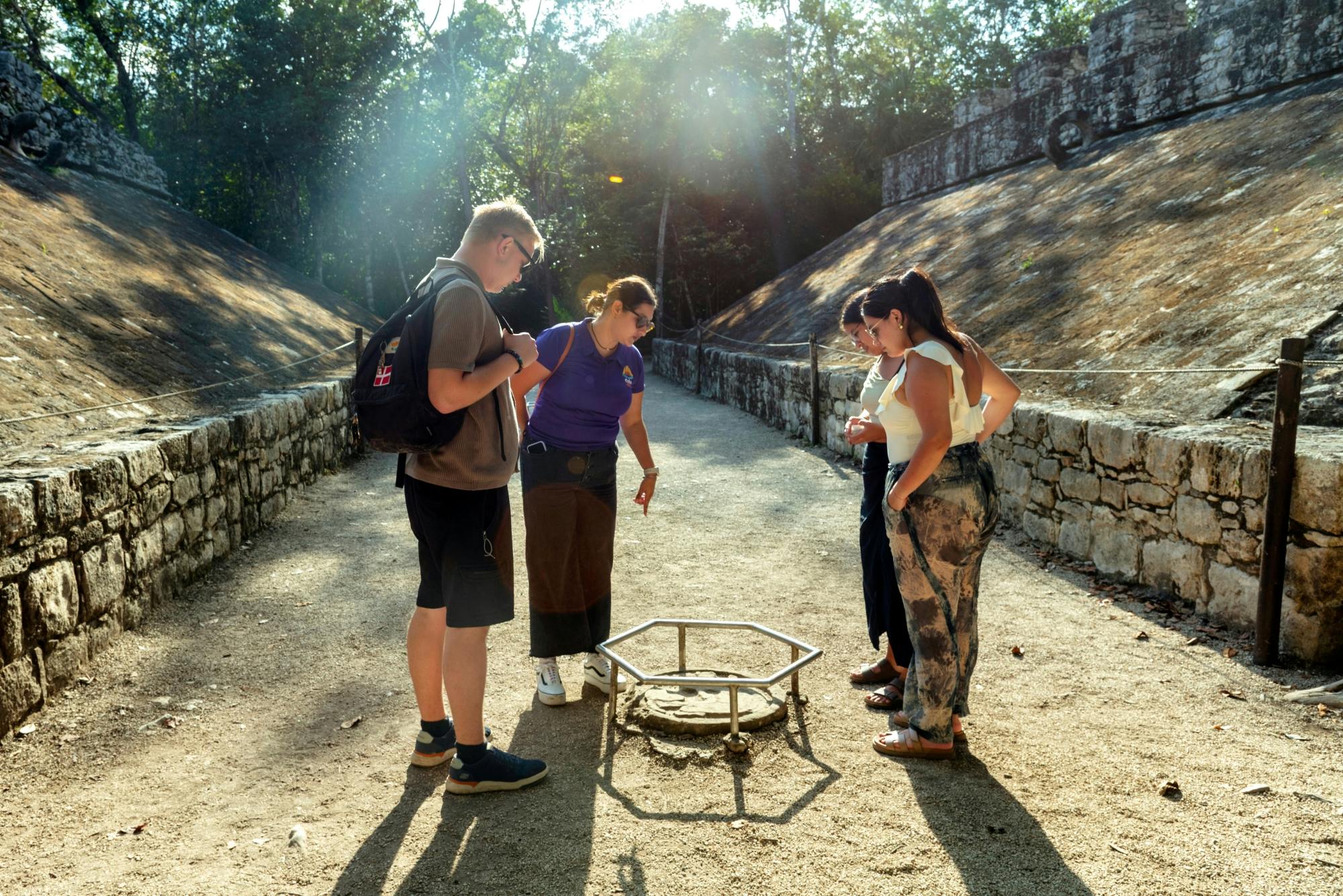 Maya Coba ruins tour with pyramid, ceremony and cenote swim