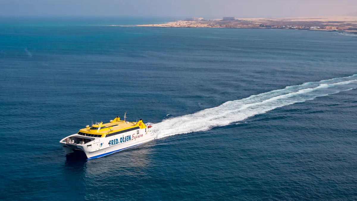 One way ferry ticket with Fred Olsen to Lanzarote