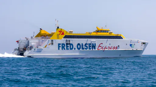 One way ferry ticket with Fred Olsen to Lanzarote