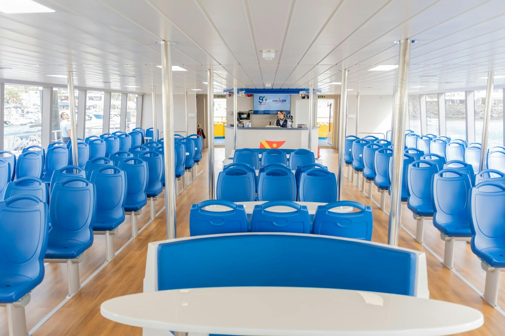 One way ferry ticket with Fred Olsen to Lanzarote