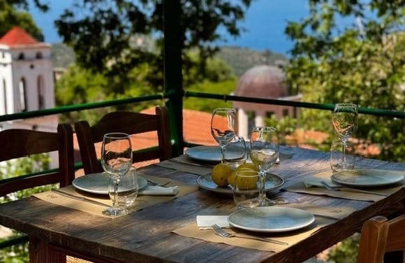 Thassos cooking class with olive oil tasting