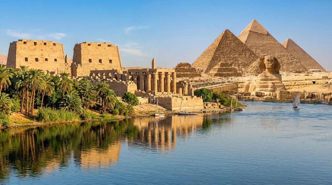 Os melhores pacotes turísticos de Hurghada: Mar, Deserto, Luxor e Cairo