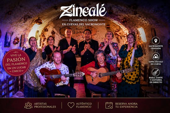 Flamenco-Show von Zincalé in einer Höhle im Sacromonte-Viertel