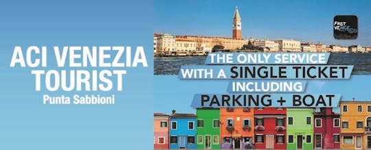 Bootsfahrt nach Venedig, Murano und Burano inklusive Parkplatz ab Punta Sabbioni