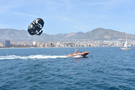 Parasailing flight in Benalmadena