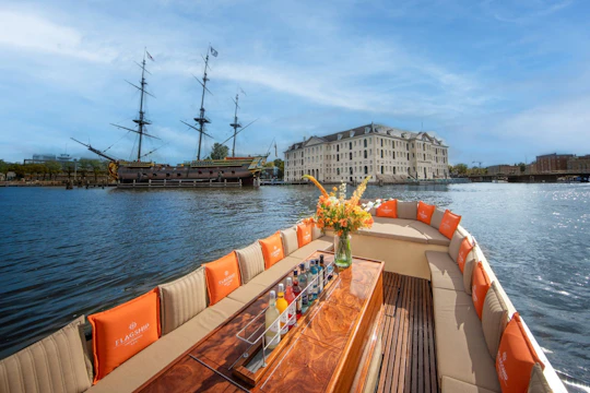 Luxury canal cruise from the Anne Frank House