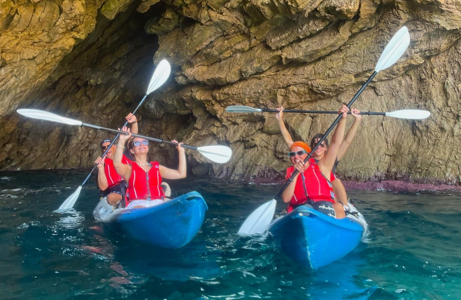 Kayak and snorkel trip from Ibiza’s Es Figueral Beach