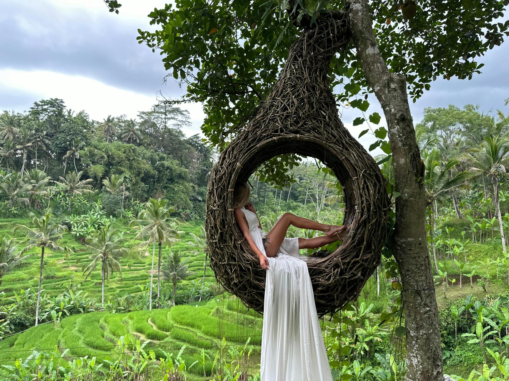 Columpio en la selva de Bali y paseo en quad con almuerzo en Cretya Sunset