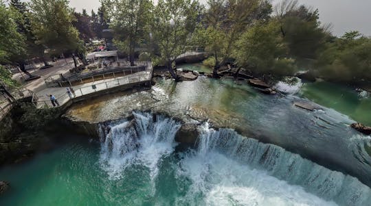 Side city and Manavgat Waterfall tour with boat journey