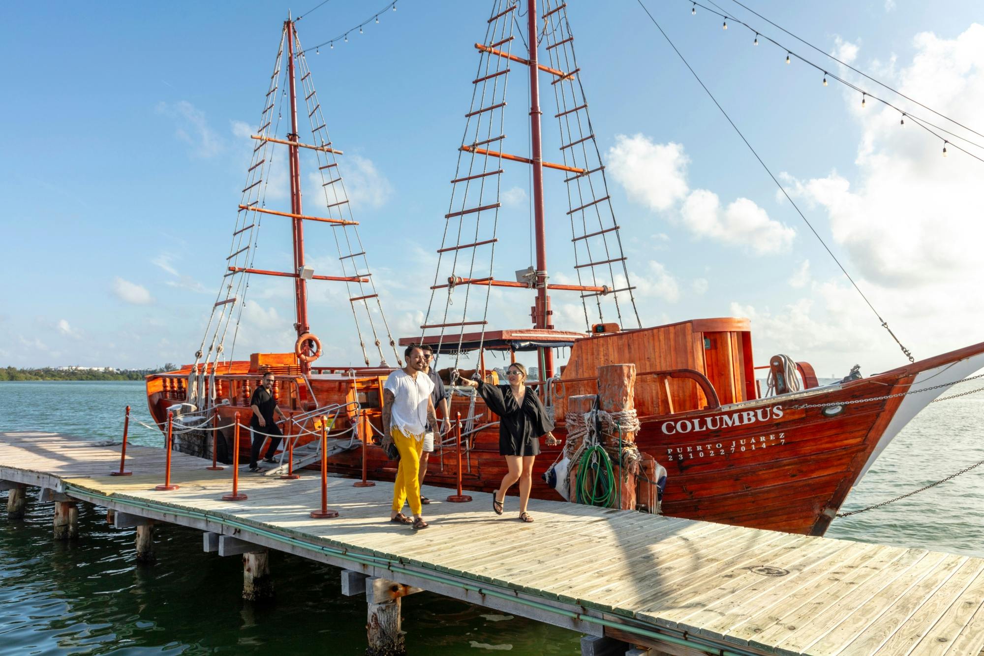 Cancun Lagoon Sunset Cruise