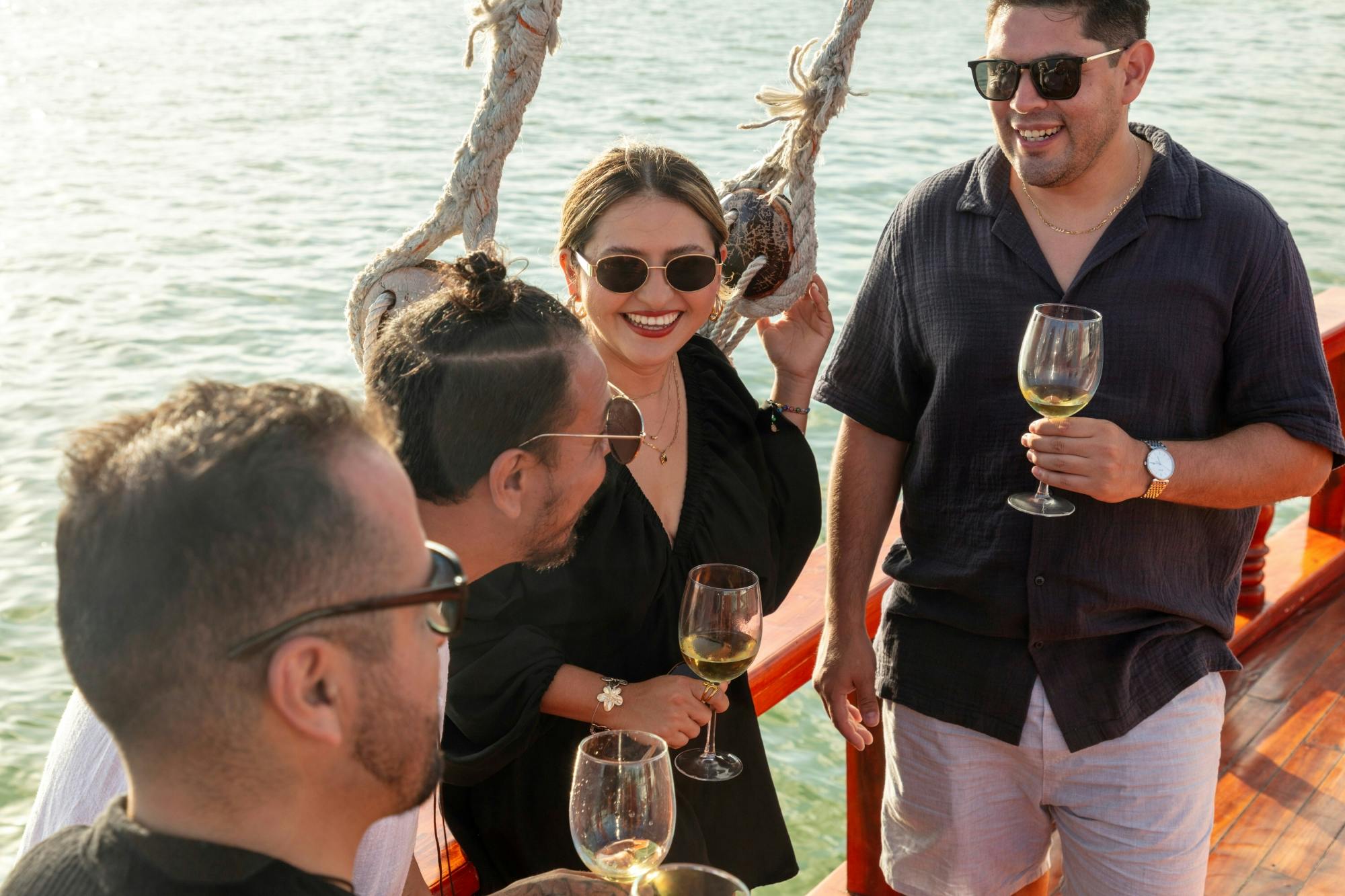 Cancun Lagoon Sunset Cruise