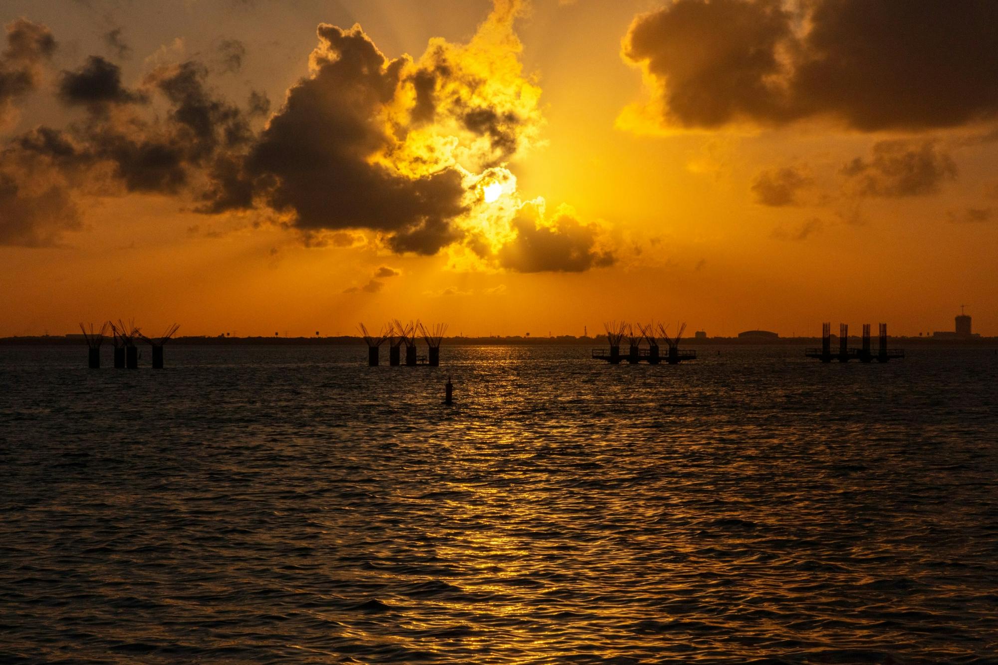 Cancun Lagoon Sunset Cruise