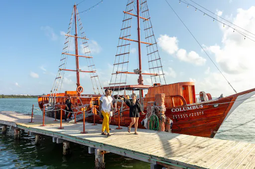 Cancun Lagoon Sunset Cruise