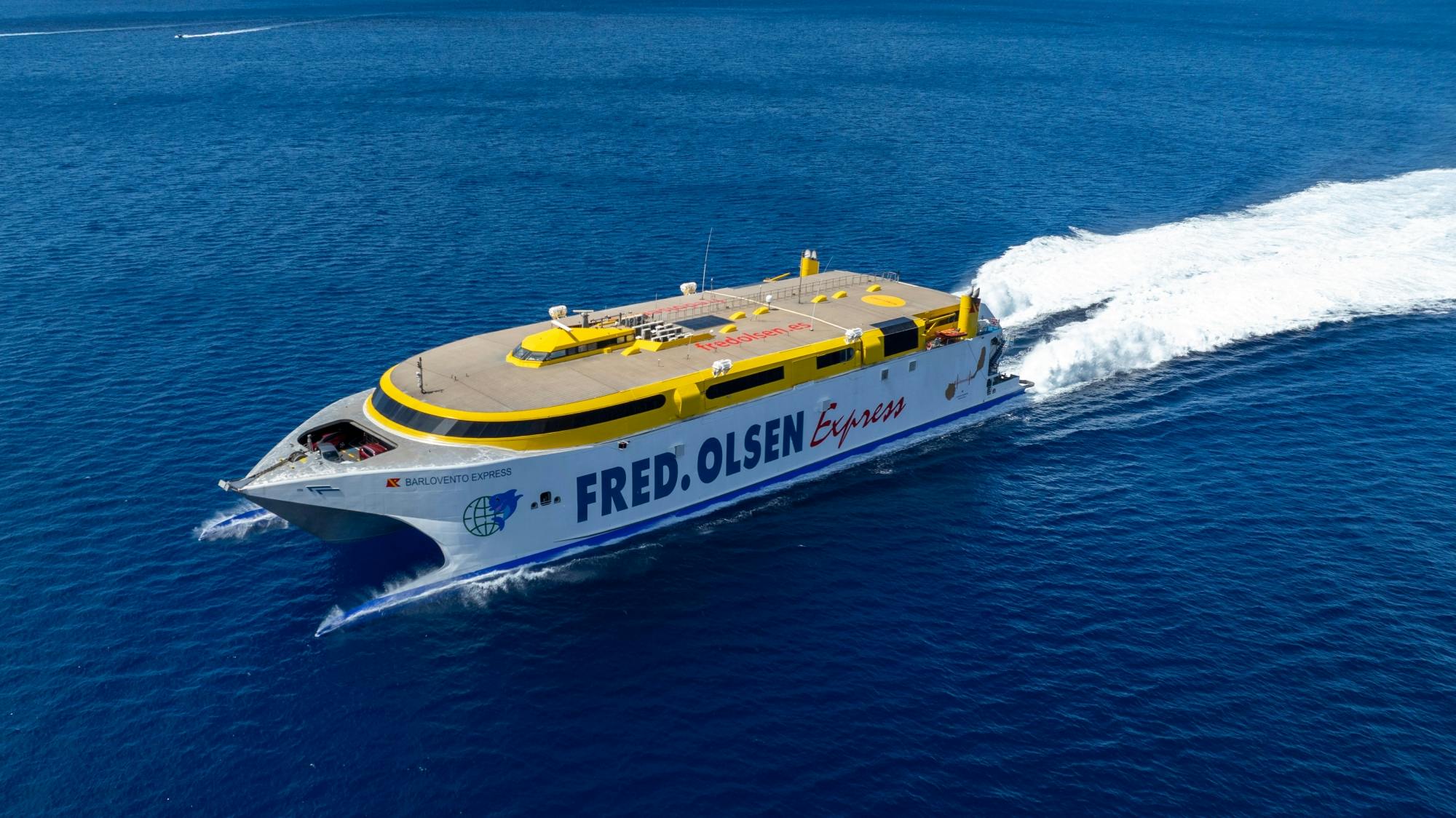Return Ferry Ticket with Fred Olsen to Gran Canaria