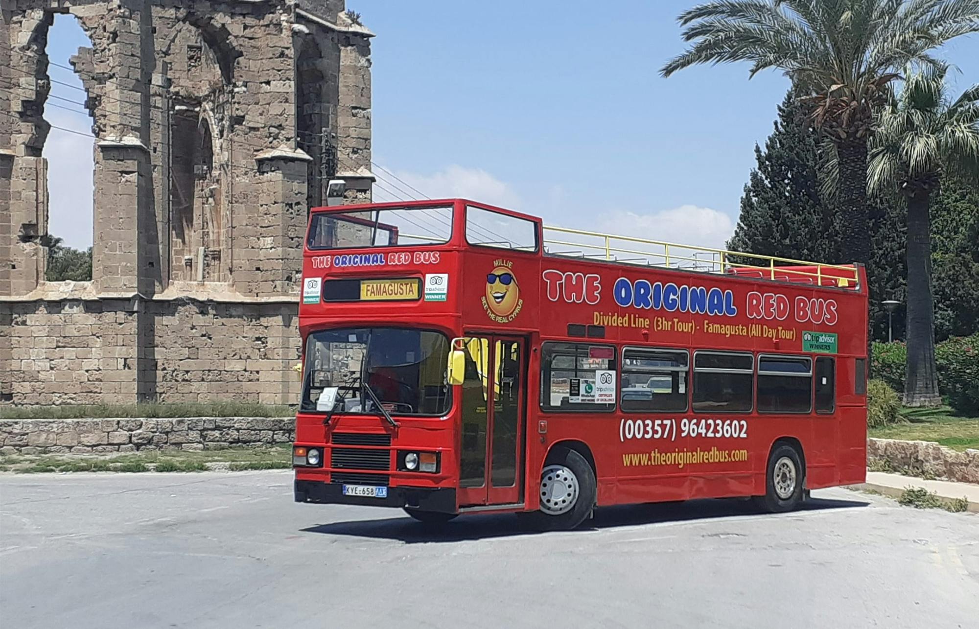 The Original Red Bus Famagusta tour ticket