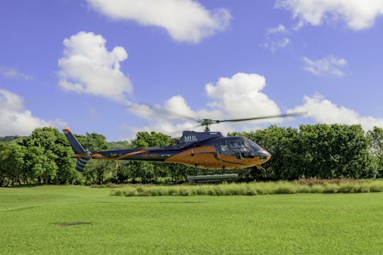 Rundflug mit dem Hubschrauber über Mauritius ab dem internationalen Flughafen
