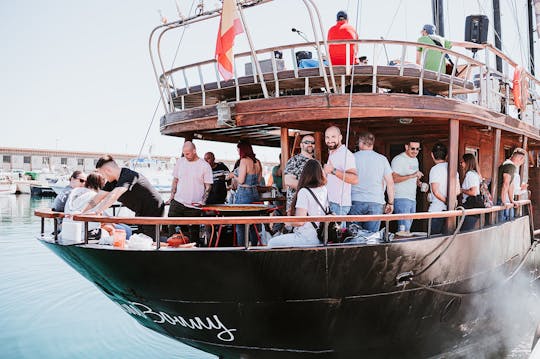 1-hour pirate boat cruise from Roquetas de Mar on the Anne Bonny Uno