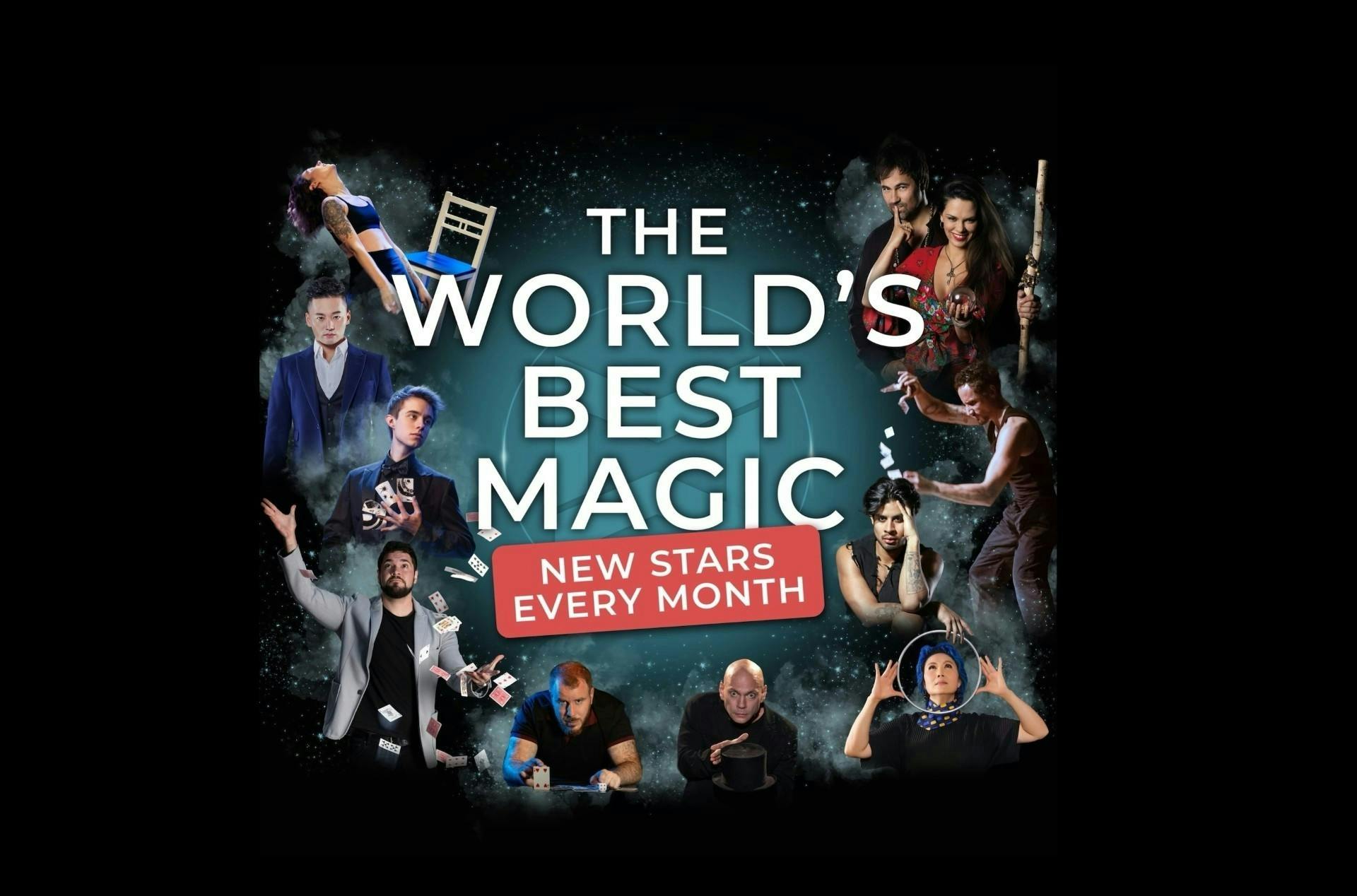The World's Best Magic at Magic World Vienna ticket