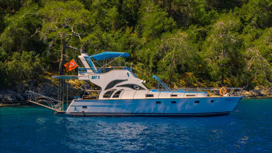 Fethiye VIP-tur med yacht med solnedgang