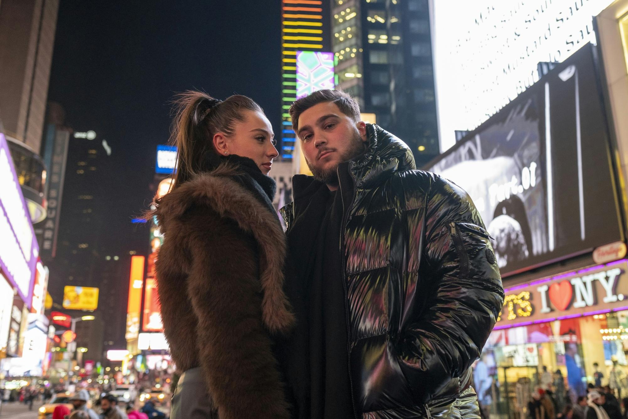 New York Times Square professional photoshoot