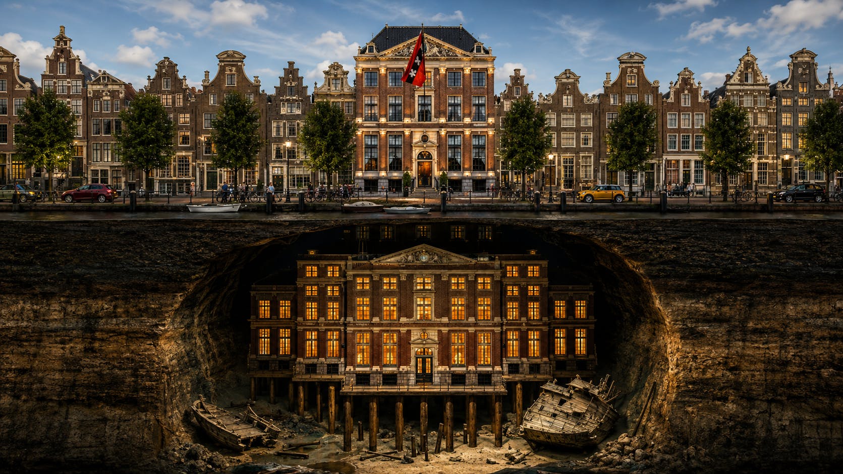 Toegangskaartje voor het Museum of The Canals met audiogids en een eSIM van 1 GB