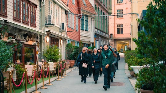 Wandeltocht door het oude en het hedendaagse Bergen met een lokale gids