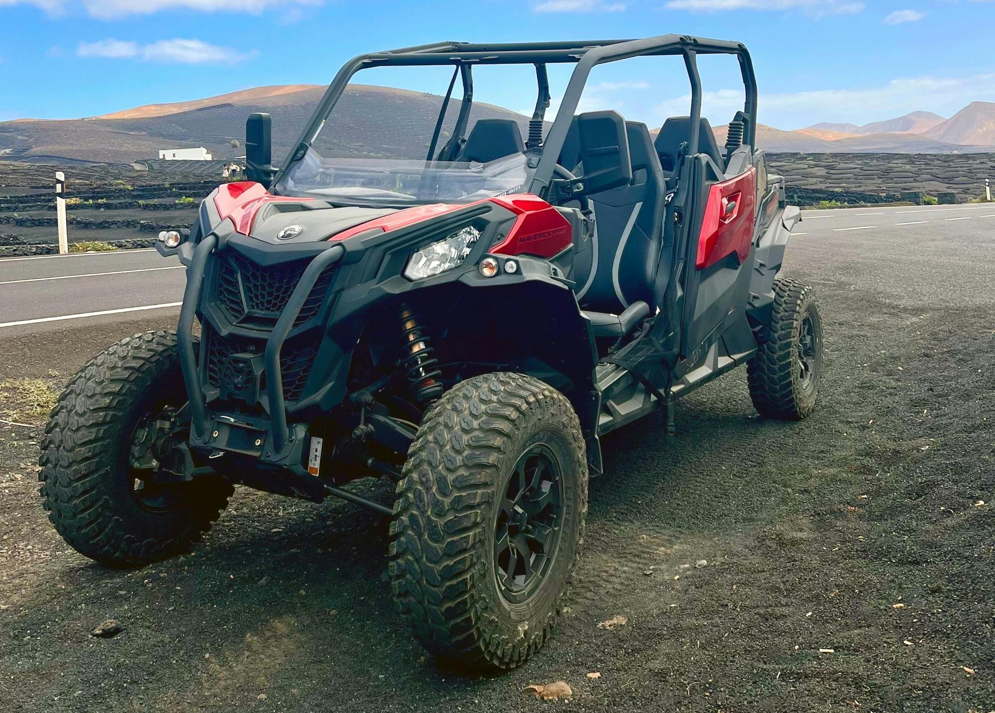 Lanzarote three-hours buggy tour without transfer