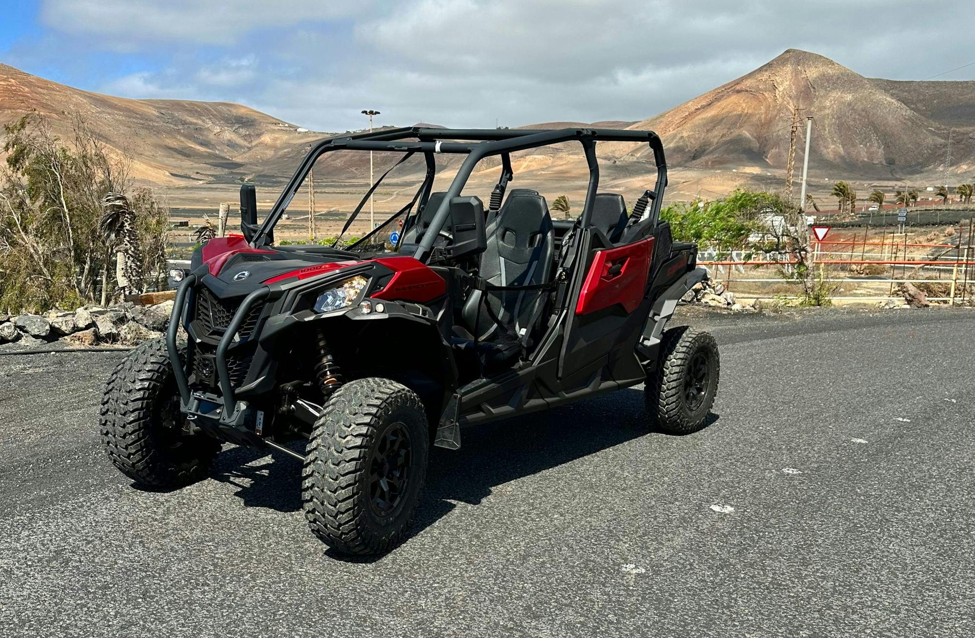 Lanzarote three-hours buggy tour without transfer