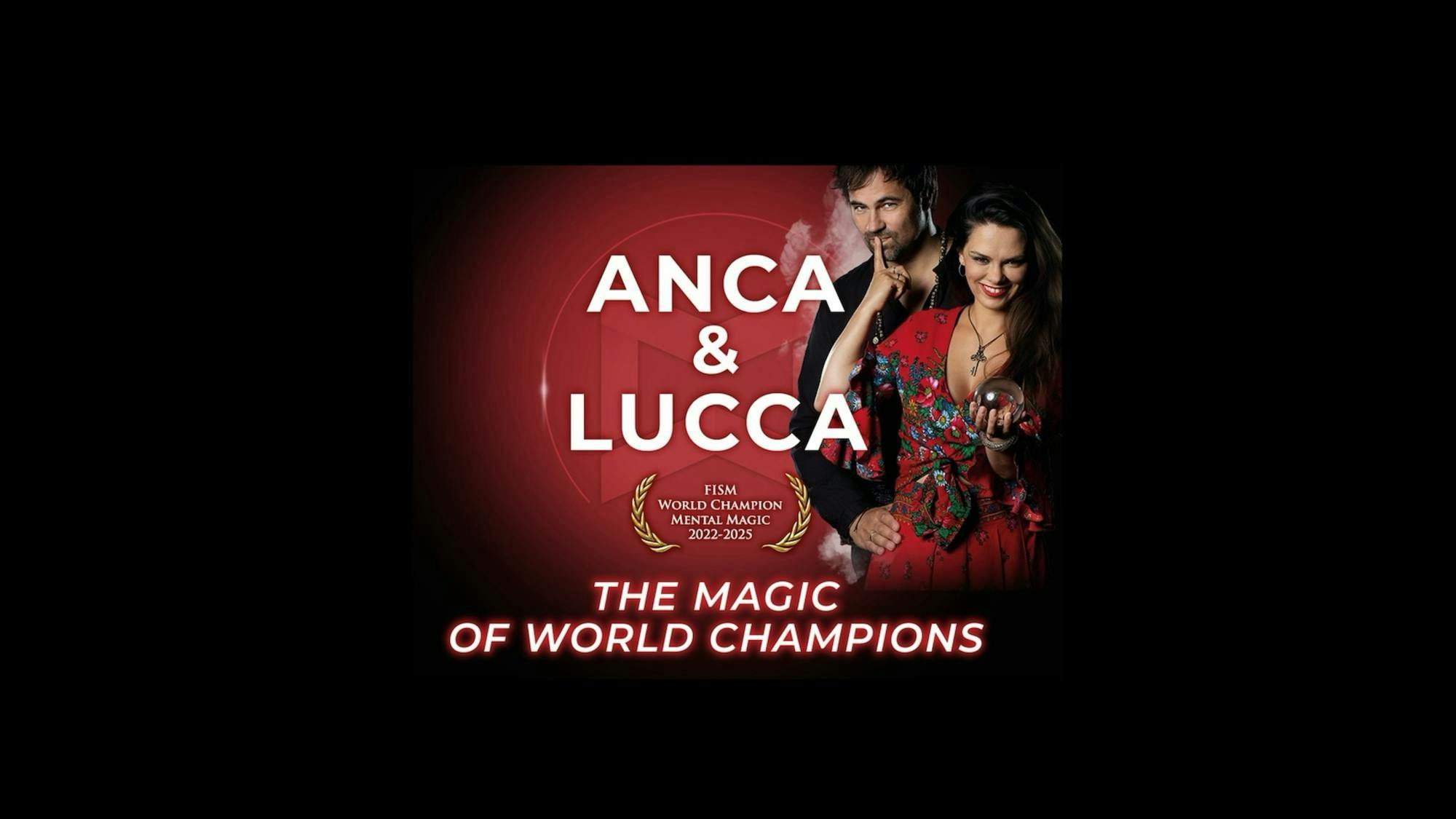 Anca and Lucca's mind reading show at Magic World Vienna