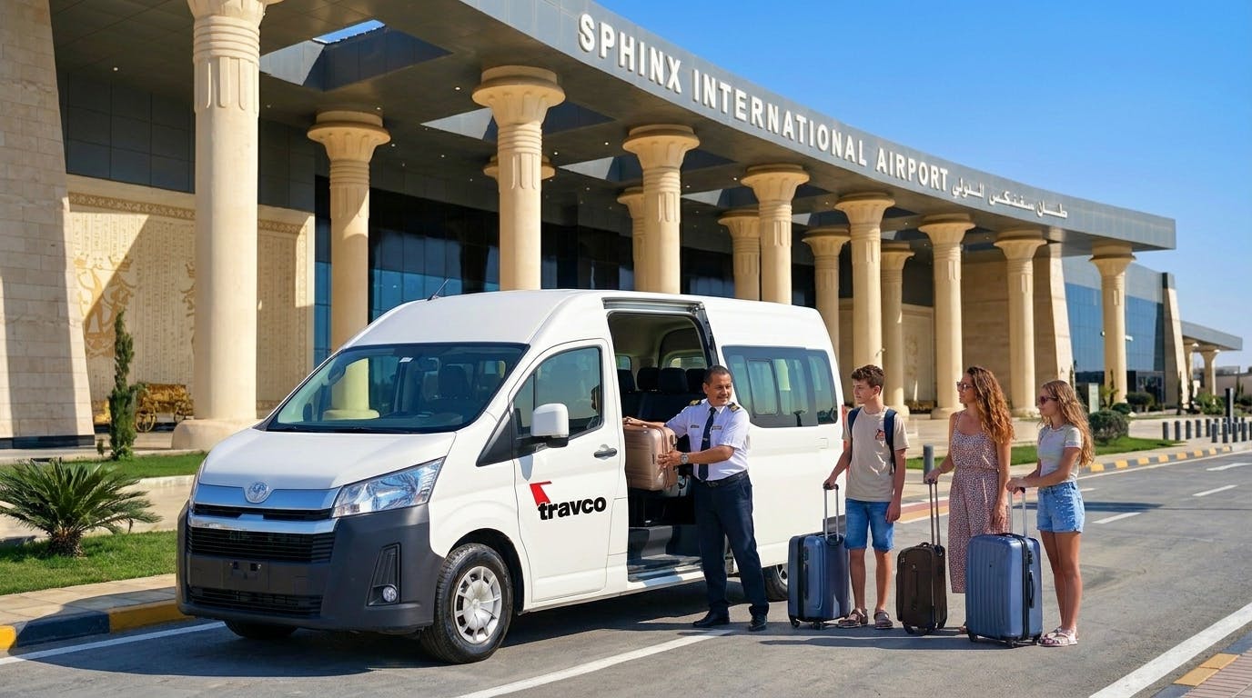 Private Transfer with Assistance from - to Sphinx Airport within Cairo
