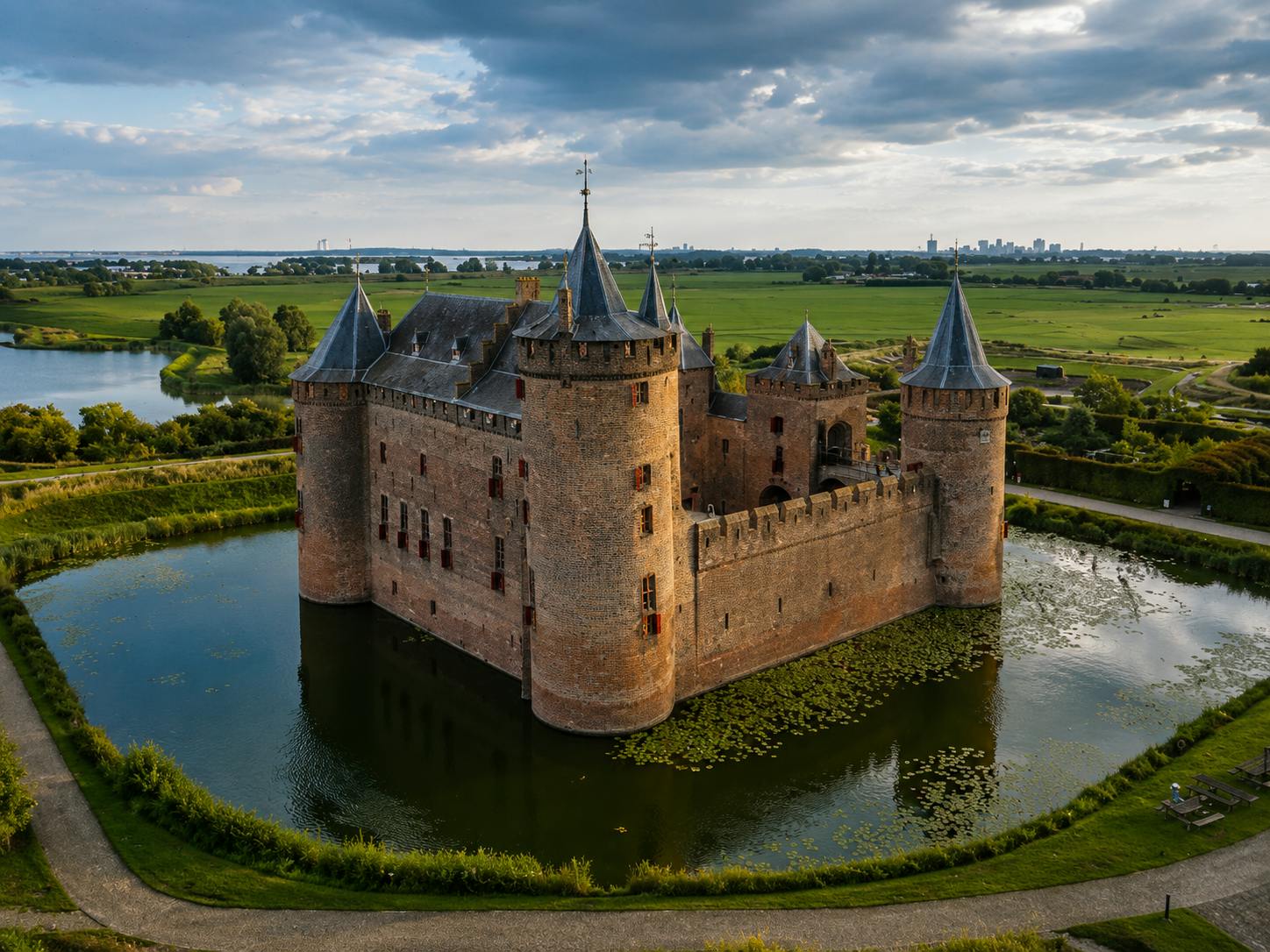 Toegangskaartje voor het Muiderslot met audiogids en een eSIM van 1 GB