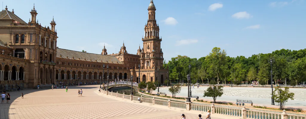 Plaza de España in Seville, Spain