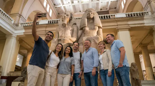 Full-day the Egyptian museum and the Pharaonic village