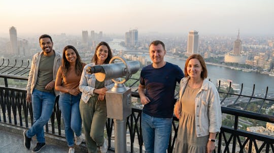 Half Day Cairo from above and Felucca on the Nile