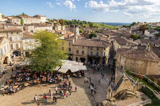 Isaac Newton's Footsteps in Saint-Émilion city exploration game