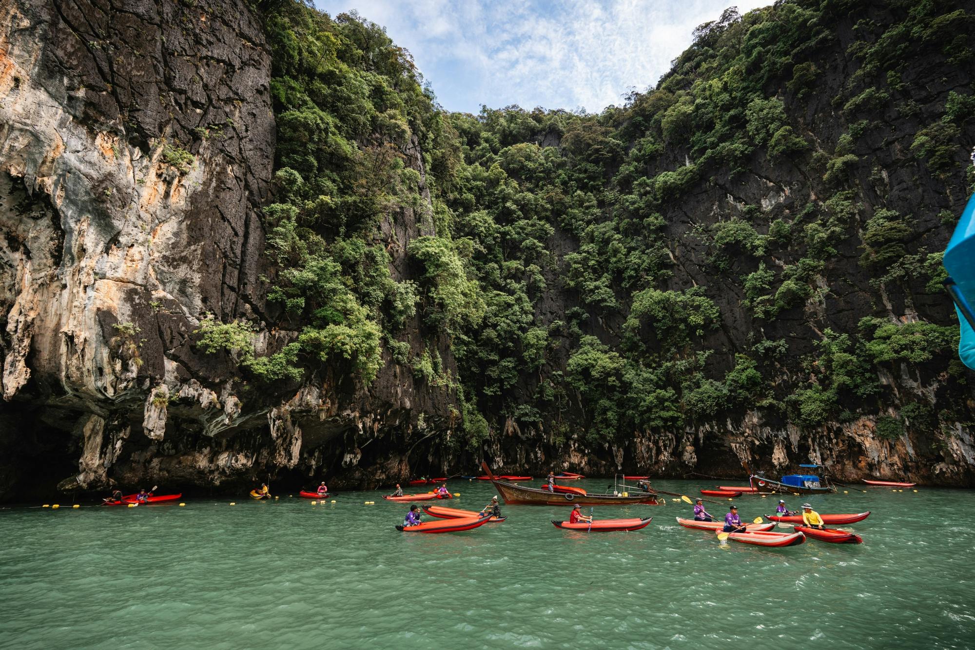 Full-day James Bond Islands SUNRISE by power catamaran from Phuket