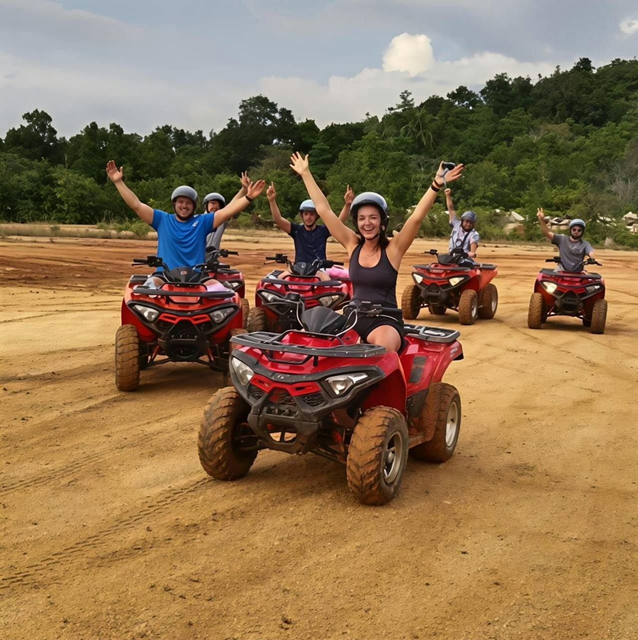 Geführte ATV-Abenteuerfahrt mit Tourguide auf Ko Pha Ngan