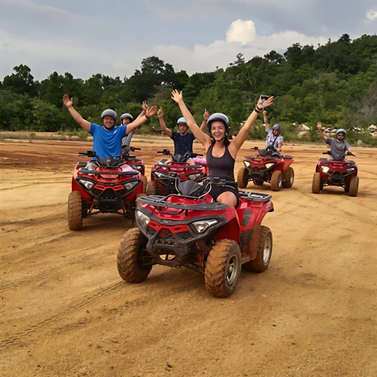 Guided ATV adventure ride in Ko Pha Ngan