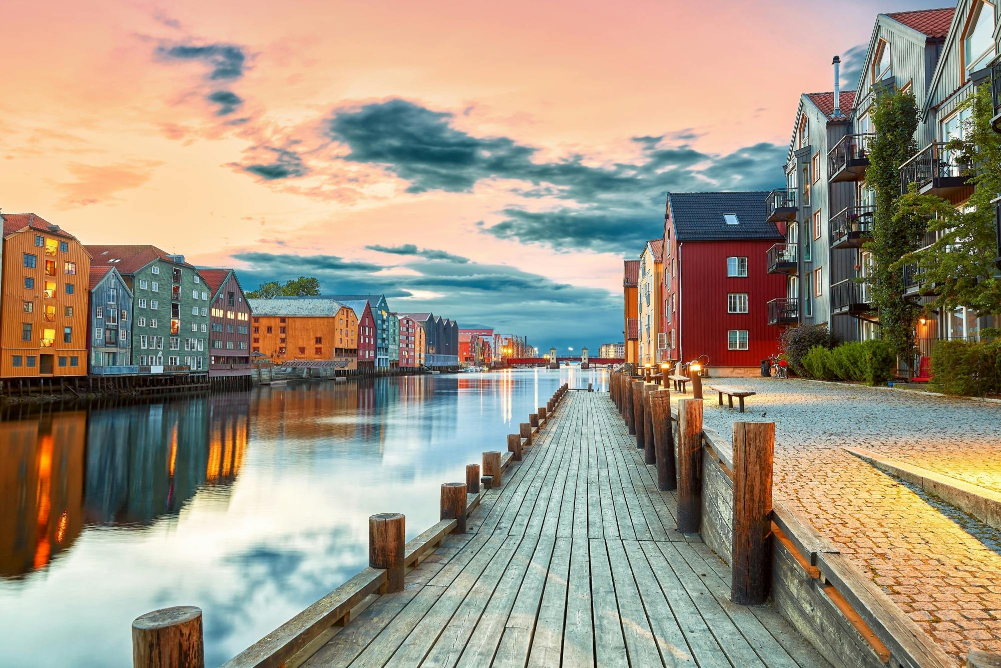 Selbstgeführtes Krimi-Stadtspiel in Trondheim mit Rätseln