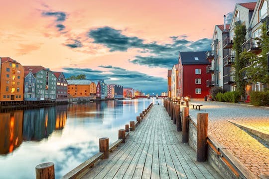 Selbstgeführtes Krimi-Stadtspiel in Trondheim mit Rätseln