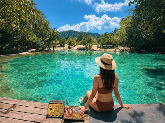 Krabi's natural wonders tour with Emerald Pool and Hot Springs