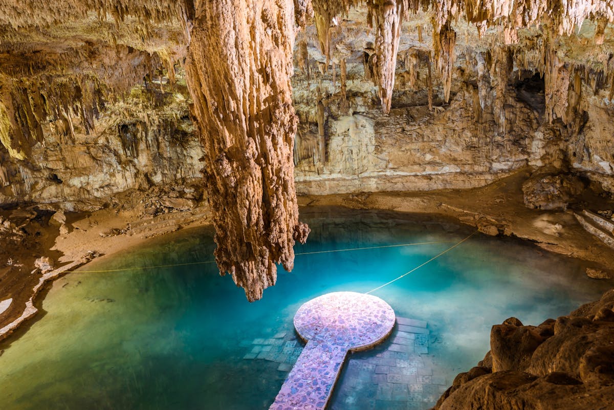 Begeleide hele dag tour naar de cenotes van Suytun en Valladolid