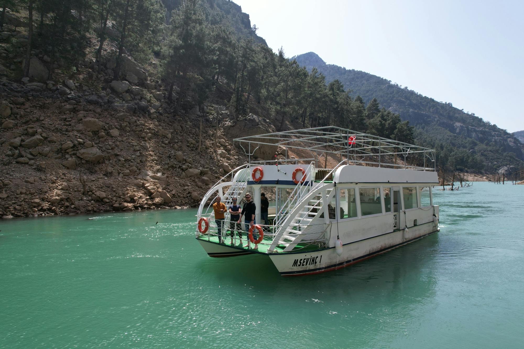 Half-day Green Canyon boat tour & Cabrio safari with tahini factory visit