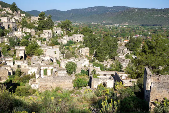 Visita guiada à cidade de Fethiye com visita a Levissi, partindo de Rodes
