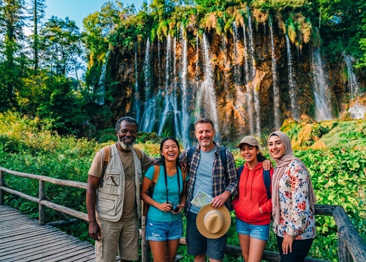 Visita guidata al villaggio di Rastoke e al Parco Nazionale dei Laghi di Plitvice