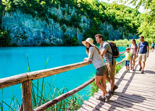 Plitvice Lakes National Park and Rastoke guided group tour from Zagreb