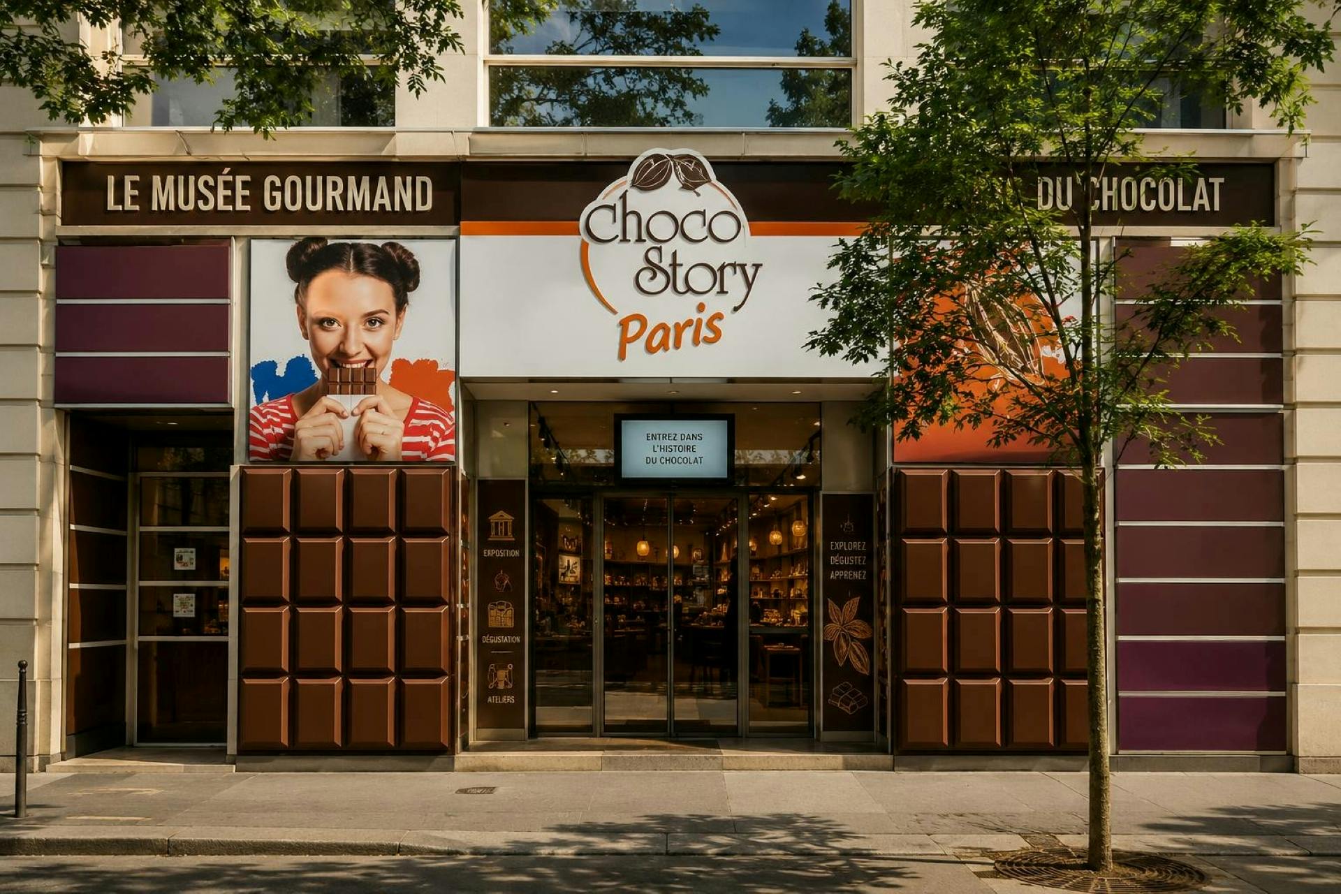 Entrada a Choco-Story Paris con audioguía de París y eSIM
