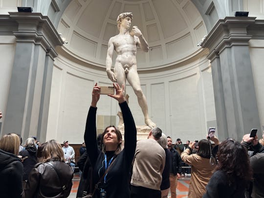 Accademia and Uffizi Galleries guided tour with optional lunch