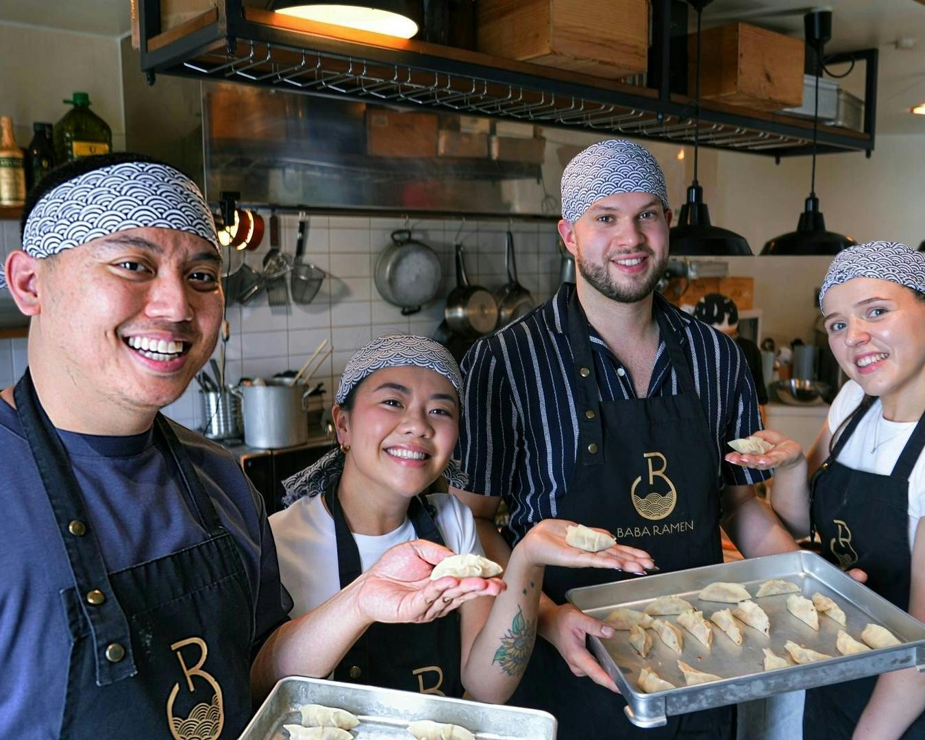 Vegetarian Ramen and Gyoza Cooking Class in Tokyo