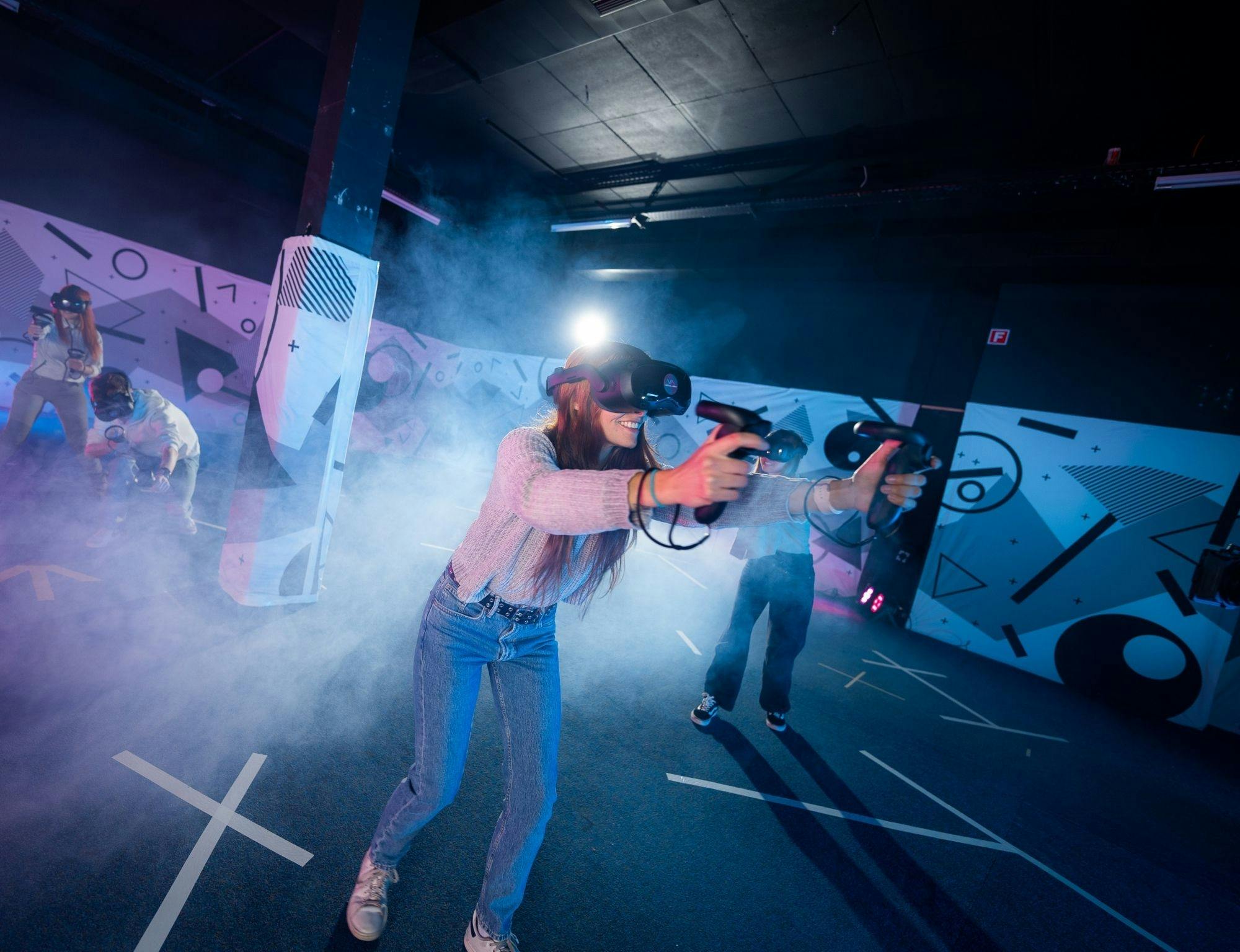Experiencia de videojuegos en realidad virtual en Basilea